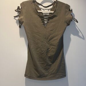 Psylo Cut-Out Women's Top